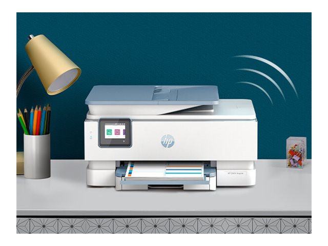HP ENVY Inspire 7921e All-in-One MFP colour inkjet 216x297mm A4 13ppm Copy 15ppm Print 125sheets USB Wi-Fi Bluetooth surf blue