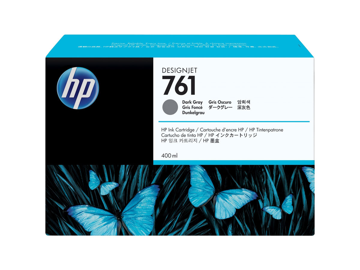 HP 761 original Ink cartridge CM996A dark grey standard capacity 400ml 1-pack