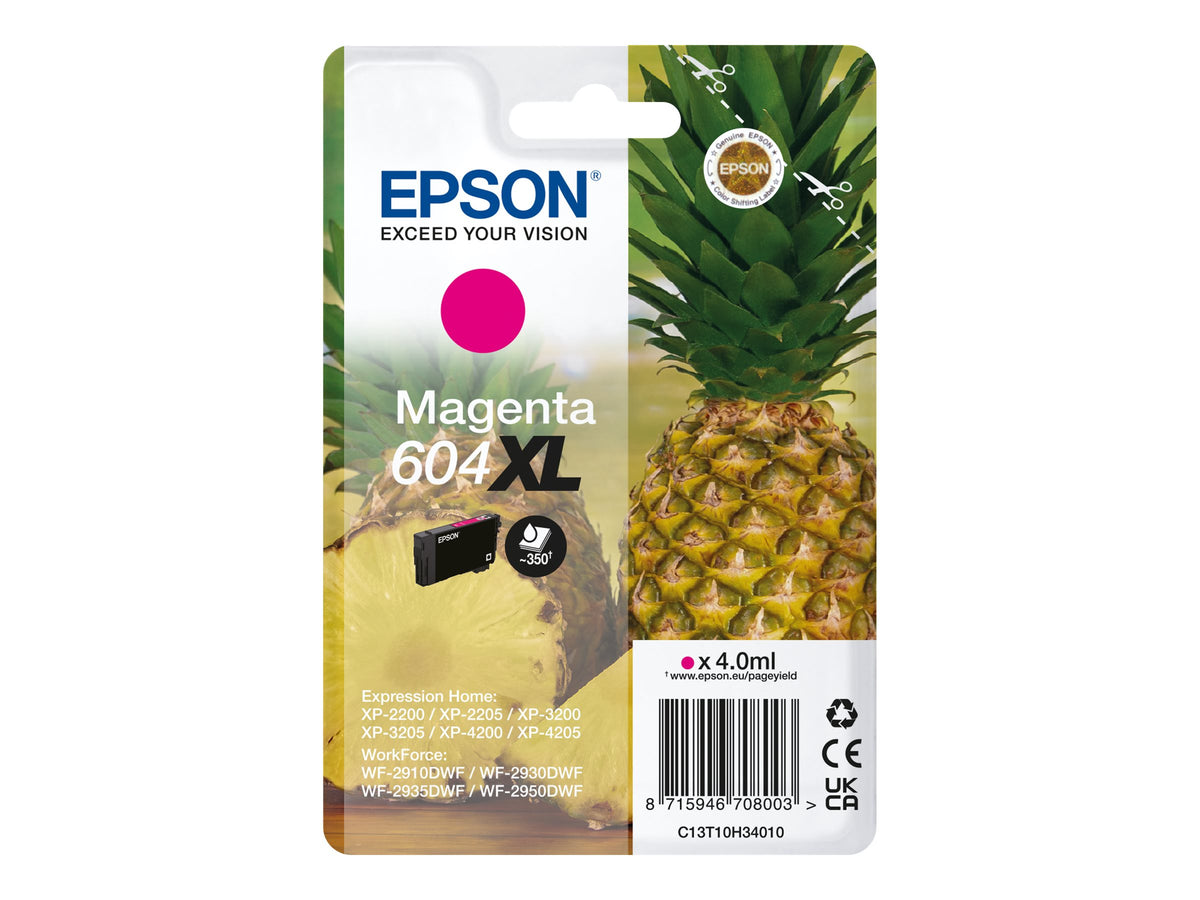 EPSON 1LB Singlepack Magenta 604XL Ink