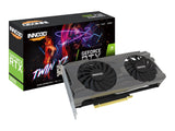 INNO3D GeForce RTX3050 Twin X2 V2 8Go GDDR6 1xDP 1xHDMI 1xDVI