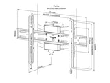 NEOMOUNTS WL30S-910BL16 Support de pilier pour écran 40-75p - fixe - verrouillable - diam. 25-100 cm - portrait