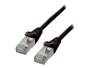 MCL-SAMA Cordon de brassage RJ45 CAT 6 F/UTP CAT 6 F/UTP Patch cable - 3m Black    (P)