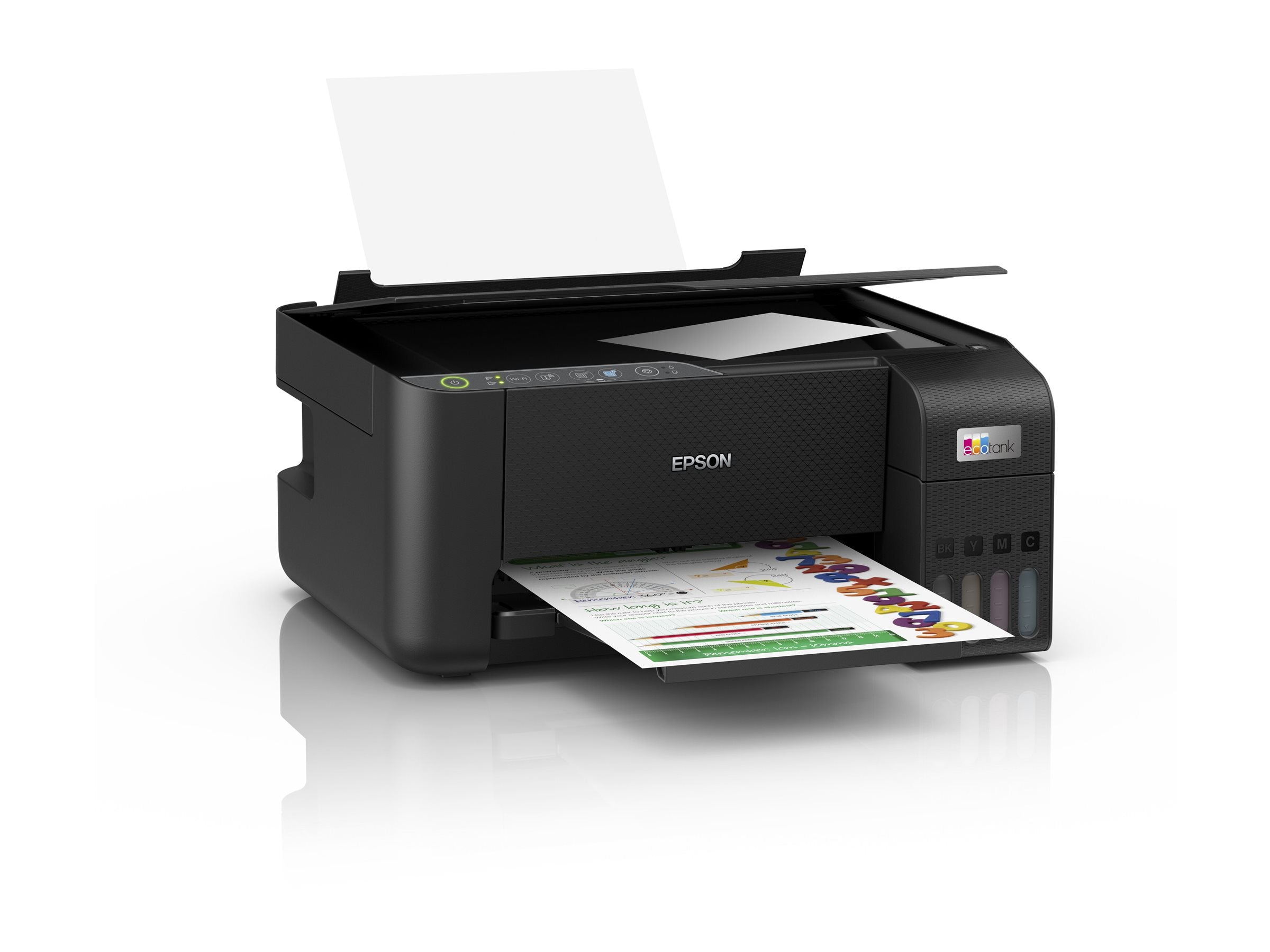 EPSON EcoTank ET-2860 MFP colour ink-jet ITS A4 10ppm print 100 sheets USB Wi-Fi black