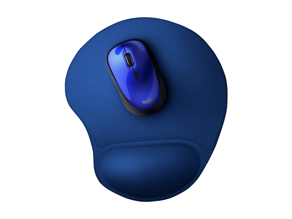 TRUST Tapis de souris ergonomique BIGFOOT - bleu