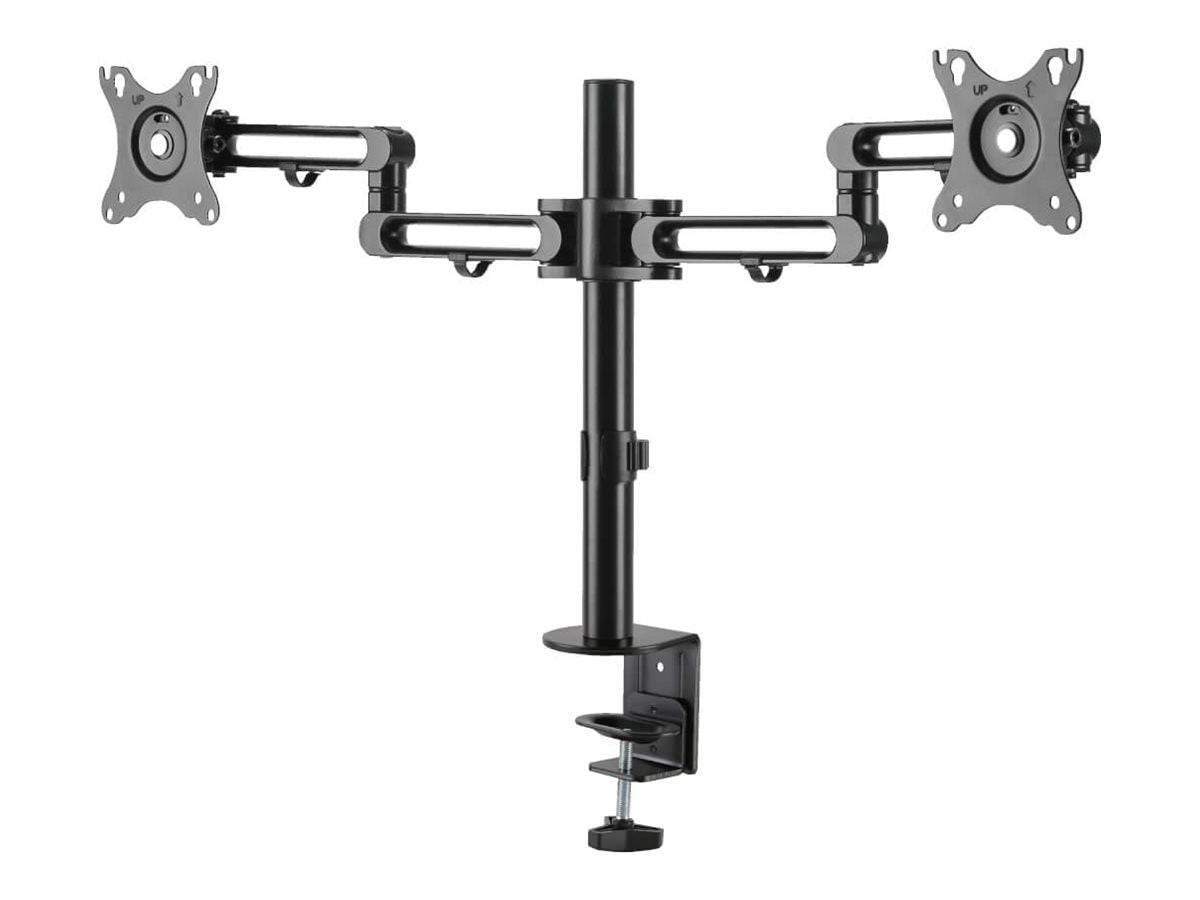 EATON TRIPPLITE Dual-Monitor Flex-Arm Desktop Clamp for 13p to 27p Displays