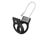 BELKIN Secure Holder with Wire Cable for Airtag Black