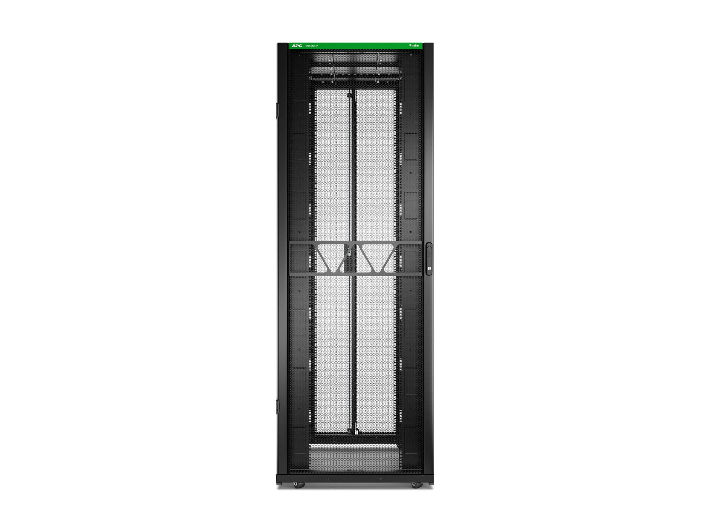 APC NetShelter SX Gen 2 Rack cabinet 2258H x 800W x 1200D mm with Sides floor-standing Black 48U 19 TAA Compliant