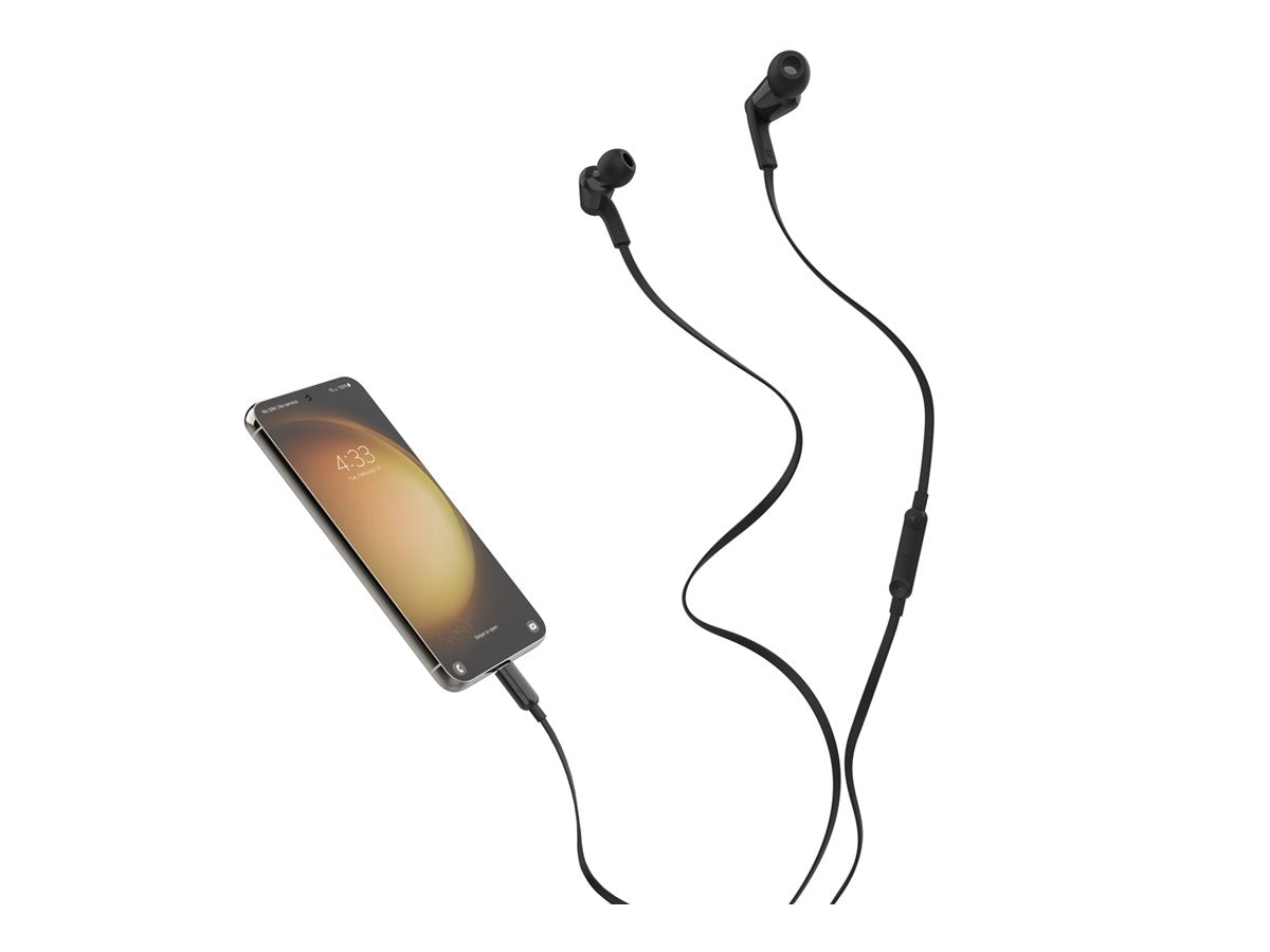 BELKIN SOUNDFORM - Headphones with USB-C Connector Black