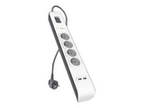 BELKIN Multiprise/Parafoudre 4 Prises 2 Ports USB