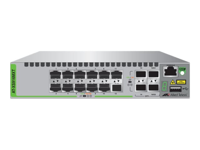 ALLIED 12x 10/100/1000/10G-T 4x SFP+ Intelligent Switch