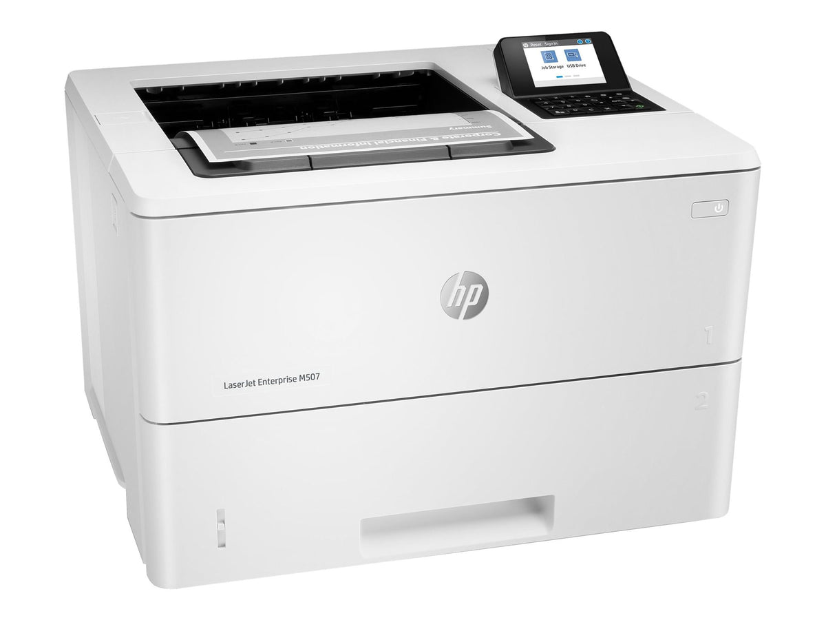 HP LaserJet Enterprise M507dn Printer Mono Duplex laser A4 1200x1200dpi 50ppm 650sheets USB LAN