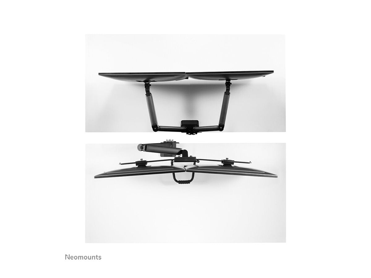 NEOMOUNTS DS75-450BL2 Support dÃ©cran Ã  fixer 17-32p - ressort Ã  gaz - Topfix - arrÃªt 180