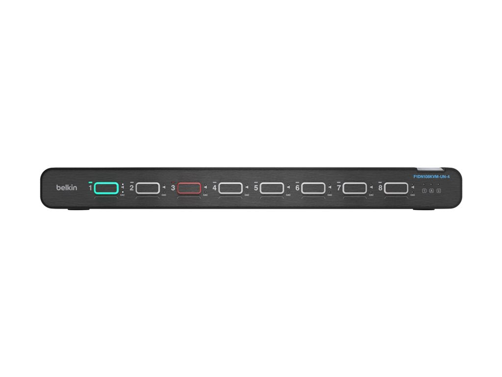BELKIN 8Port Single Head DP/HDMI to DP/HDMI Video Secure Desktop KVM Switch PP4.0