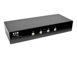 EATON TRIPPLITE 4-Port DisplayPort KVM Switch with Audio Cables and USB 3.0 SuperSpeed Hub