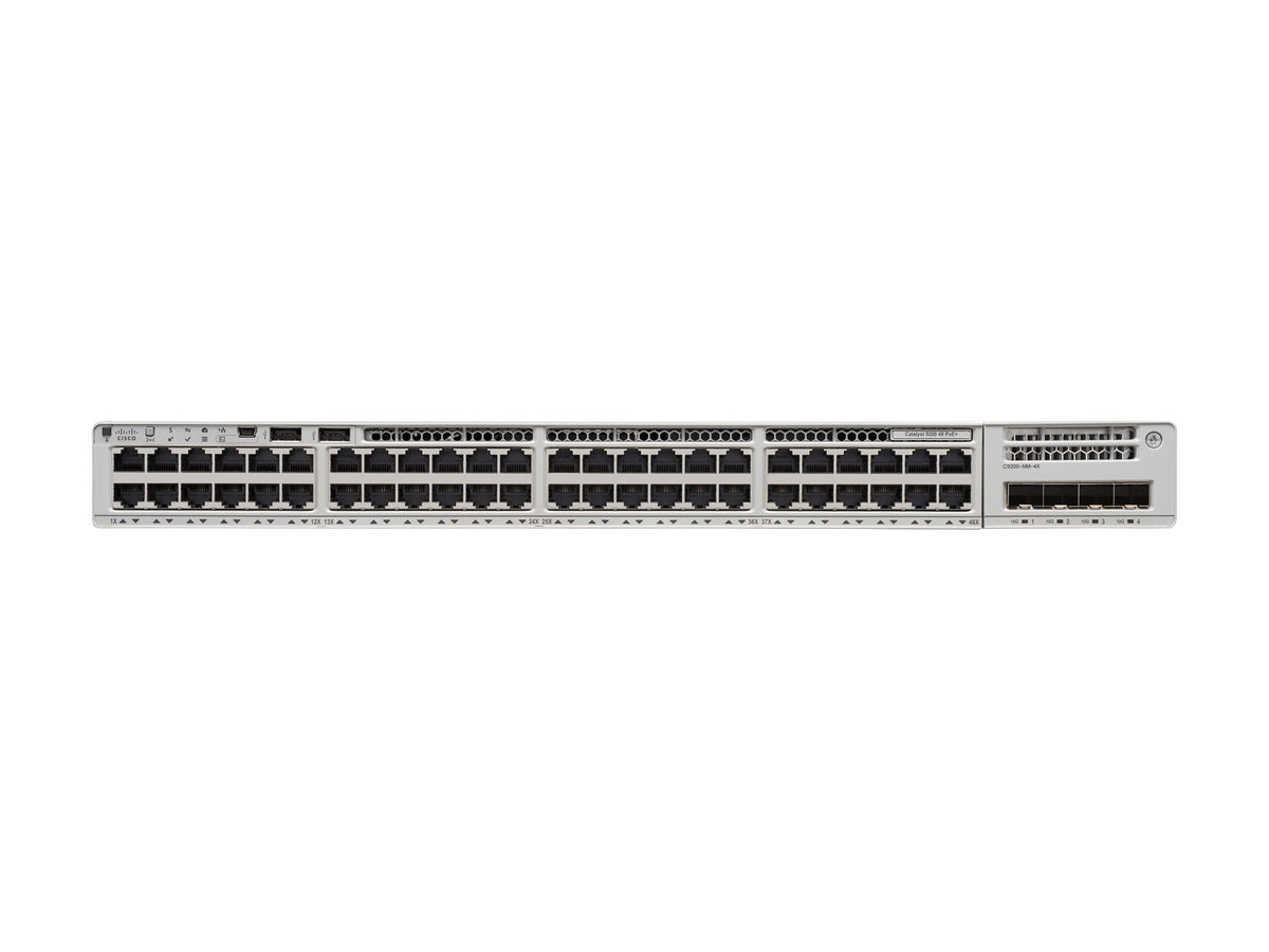 CISCO Catalyst 9200 48-port Partial PoE Network Essentials