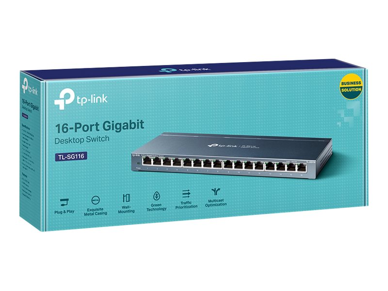 16-Port Gigabit Desktop Switch