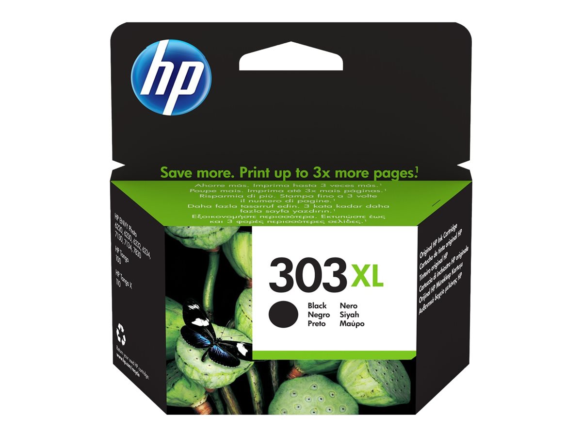 HP 303XL High Yield Black Ink Cartridge WCF (P)