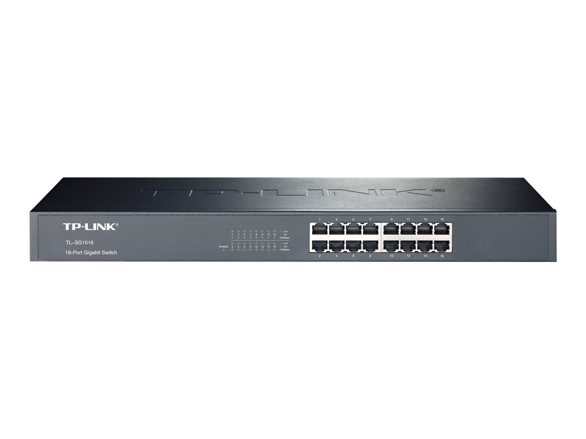 16 Gigabit Switch 19-inch rack-mount