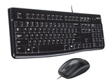 LOGITECH MK120 Pack clavier souris filaire FR