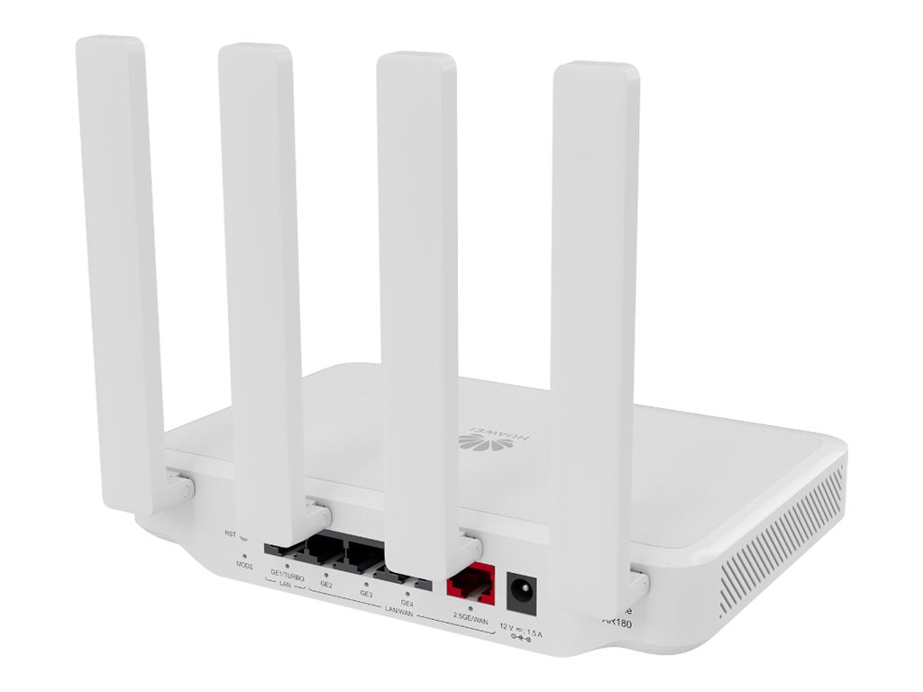 HUAWEI AR180 1x 2.5GE WAN 4xGE LAN 2+2 WiFi7 Venus White with 1x AC power adapter Fanless eKit