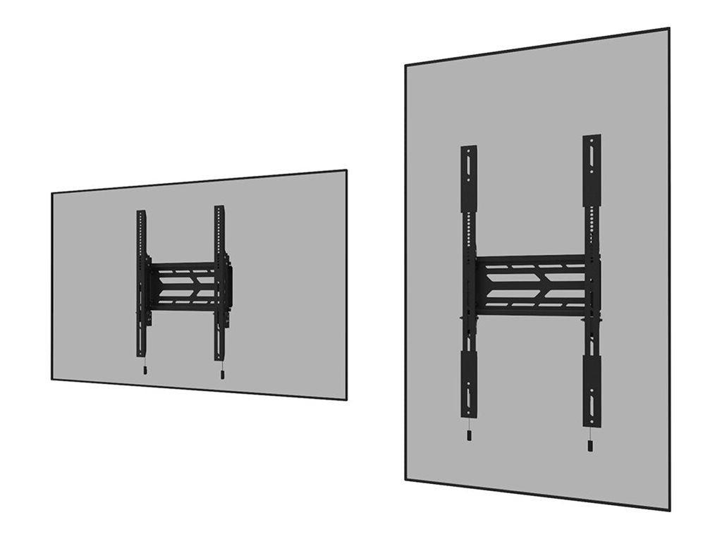 NEOMOUNTS WL30S-950BL19 Support mural fixe pour écran 55-110p - robuste - verrouillable - paysage et portrait