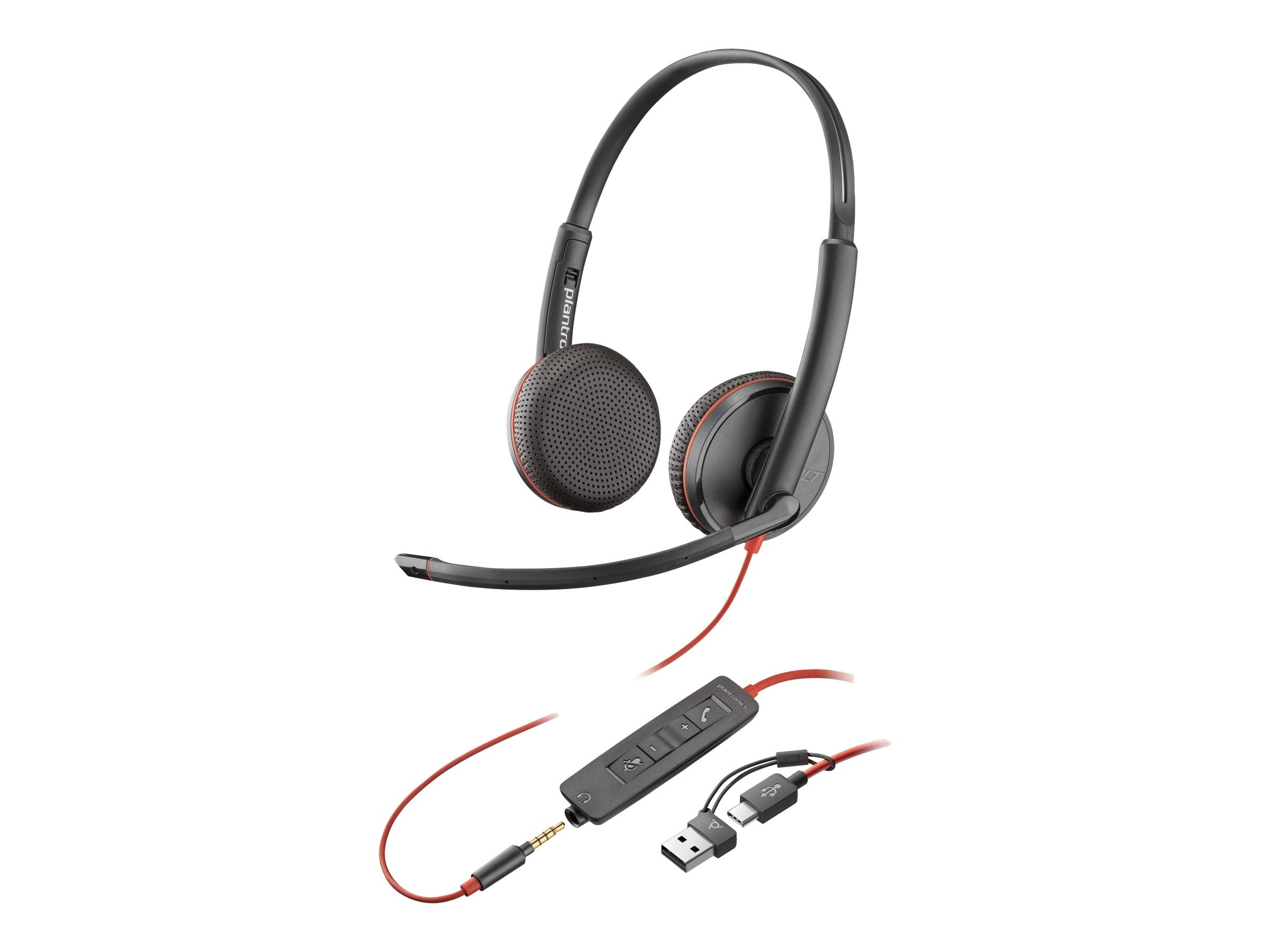 Poly BW 3225 USB-C HS+3.5mmP+USB-C/A