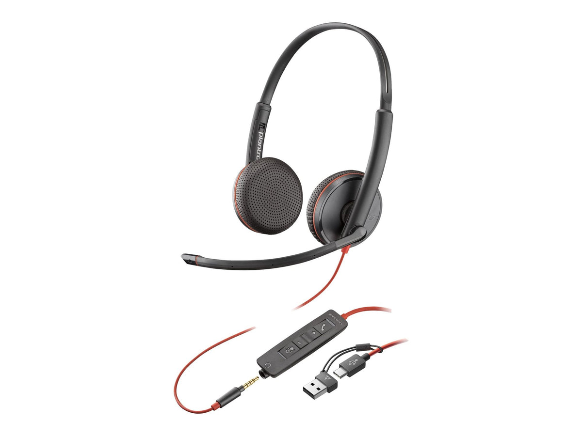Poly BW 3225 USB-C HS+3.5mmP+USB-C/A