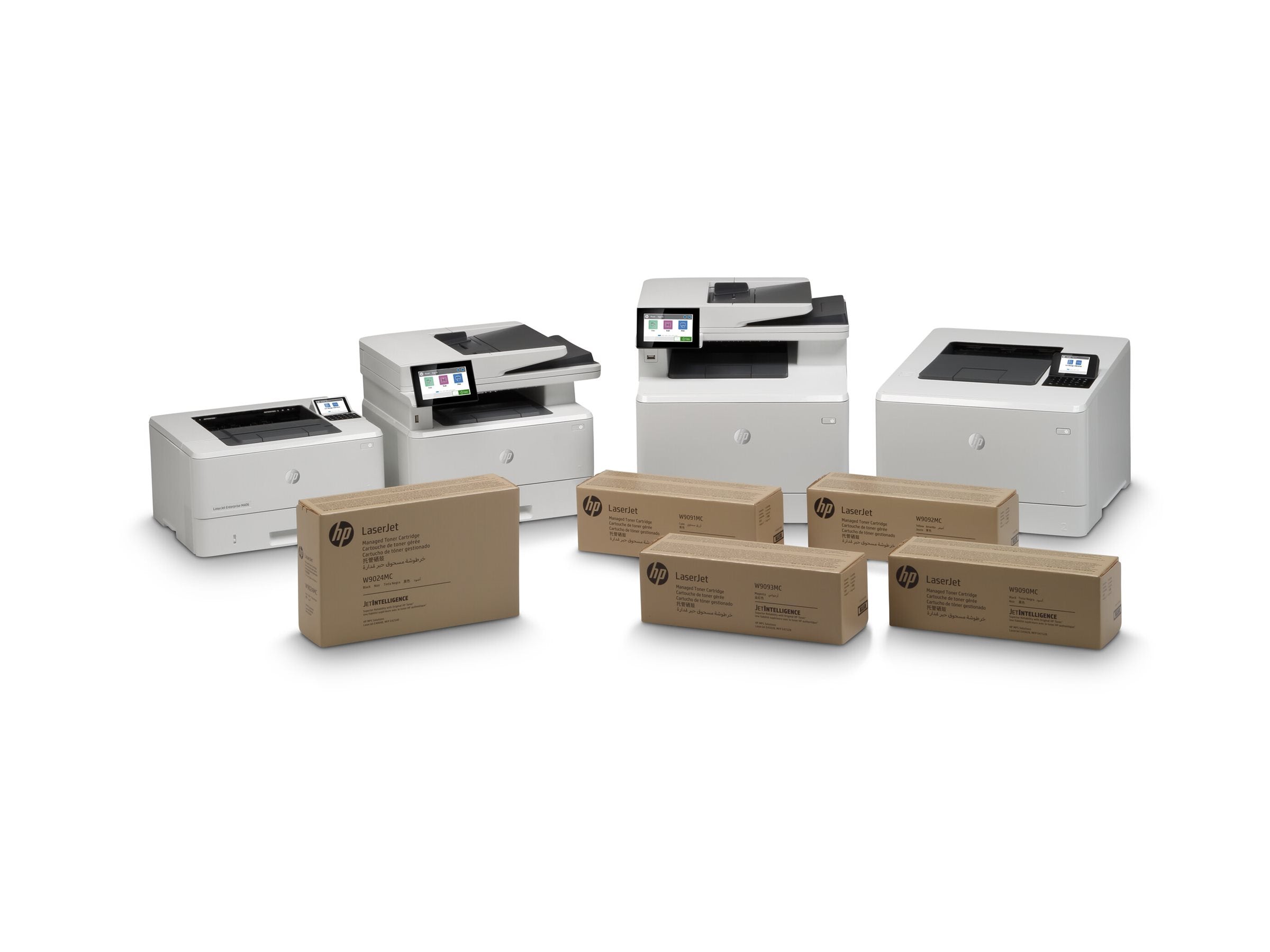 HP LaserJet Enterprise M406dn Printer Mono Duplex laser A4 1200x1200dpi 40ppm 350sheets USB LAN