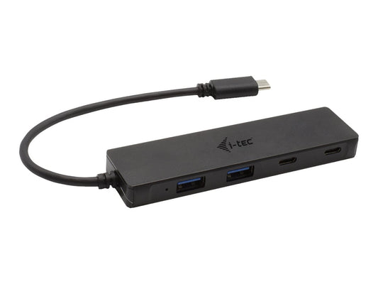 I-TEC USB-C Metal HUB 2xUSB 3.0 2xUSB-C 5Gbps without power adapter ideal for Notebook Ultrabook Tablet PC