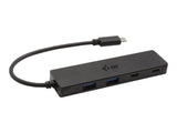 I-TEC USB-C Metal HUB 2xUSB 3.0 2xUSB-C 5Gbps without power adapter ideal for Notebook Ultrabook Tablet PC