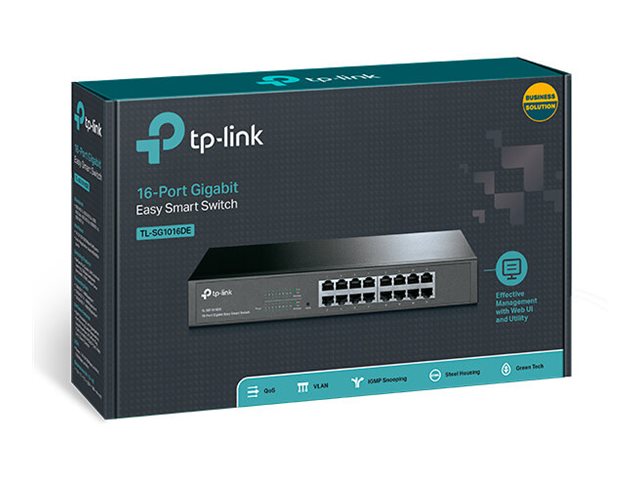 16-Port Gigabit Easy Smart Switch