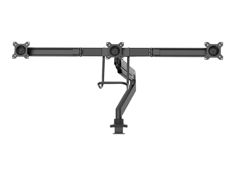 NEOMOUNTS NM-D775DX3BLACK Support décran à fixer 17-27p - ressort à gaz - Topfix - arrêt 180