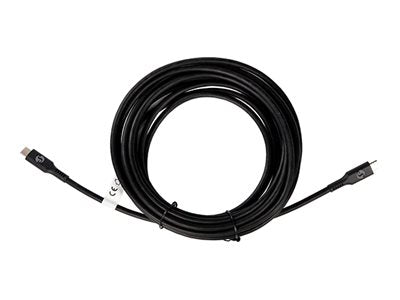 SHELLY Cable USB-C to USB-C 100W Black 5m 480 Mbit/s Power Delivery Cable // SCAC2C1005X1