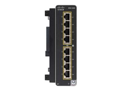 CISCO Catalyst IE3300 w/ 8GE Copper Parts Expansion Module REMANUFACTURED