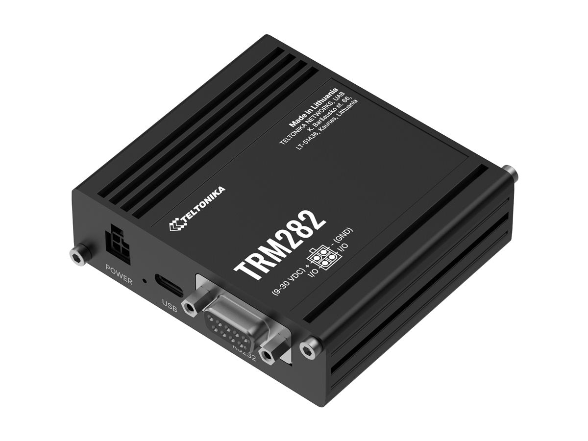 TELTONIKA NETWORKS TRM282 4G/LTE USB RS232 DI/DO GLOBAL Industrial Modem