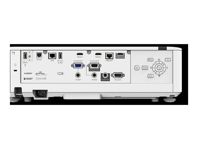 EPSON EB-L530U Projecteur laser, 5200lm, WUXGA , 1,35 – 2,20:1, VGA x2, HDMI x2, HDBaseT , RS-232C, Ethernet, Wifi Miracast,Lenshift