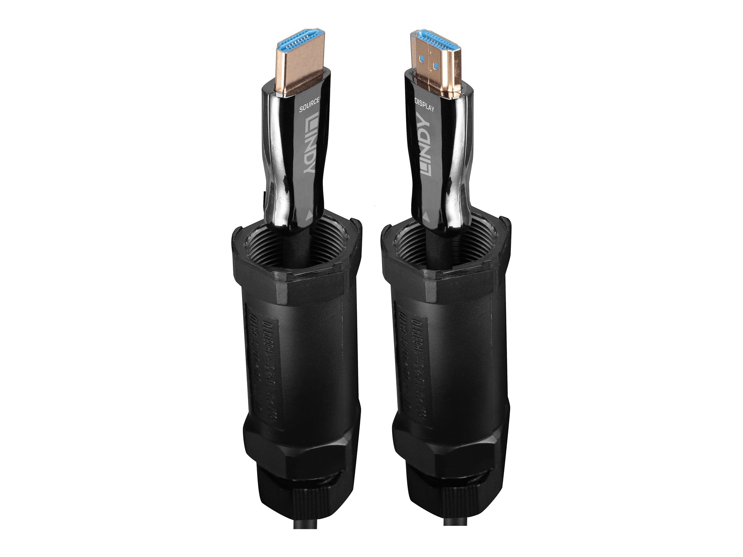 LINDY 20m armored Fibre Optic Hybrid HDMI 8K60 cable