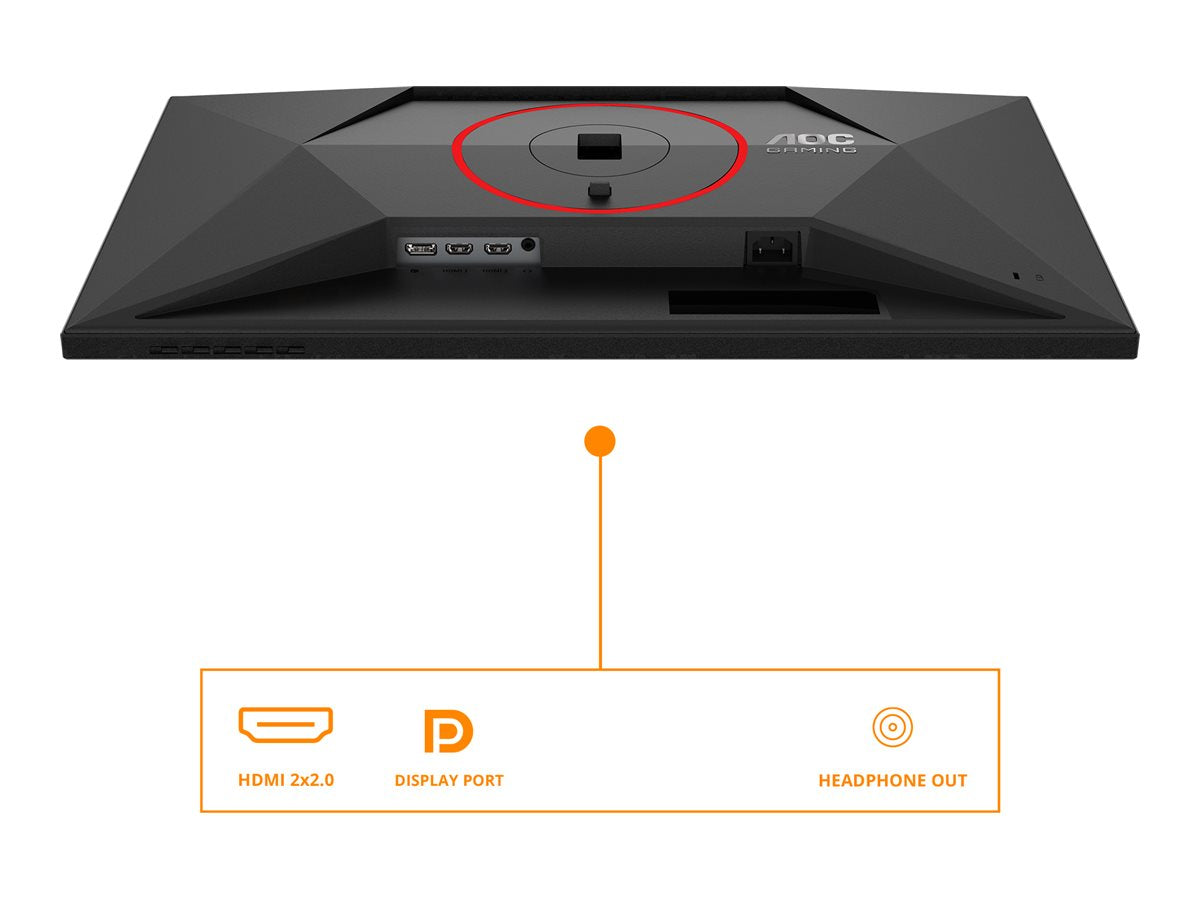 AOC Q27G4ZR 27p WQHD FASt IPS 240Hz 0.03ms 400cd/m2 HDMI2.0x2 DP Speakers