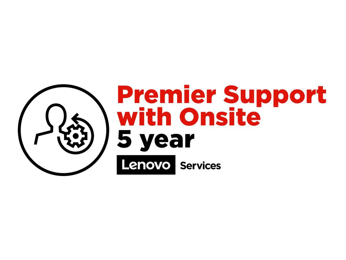 LENOVO 5Y Premier Support with Onsite NBD Upgrade from 3Y Depot/CCI