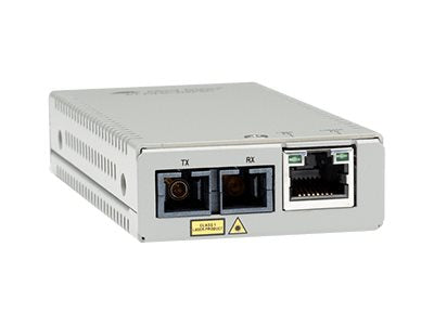 ALLIED AT-MMC200LX/SC CONVERT. 100Tx-100FX SM, SC Duplex