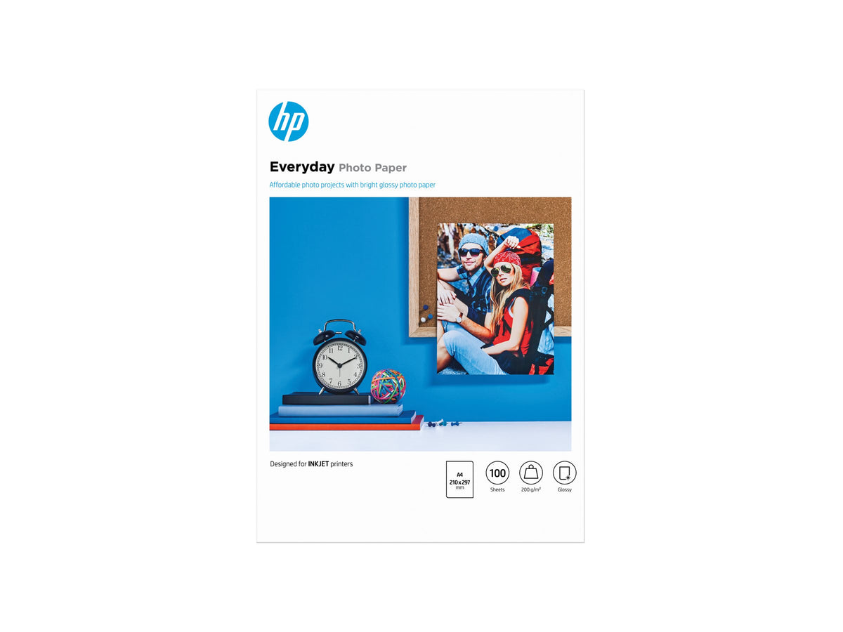 HP original Q2510A Semi-glossy photo paper Ink cartridge 200g/m2 A4 100 sheets 1-pack