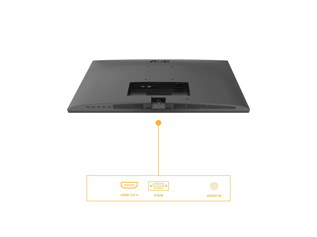 AOC 27B3HA2 écran LED - 27" - 1920 x 1080 Full HD (1080p) @ 100 Hz - IPS - 250 cd/m² - 1300:1 - 1 ms - HDMI, VGA - haut-parleurs