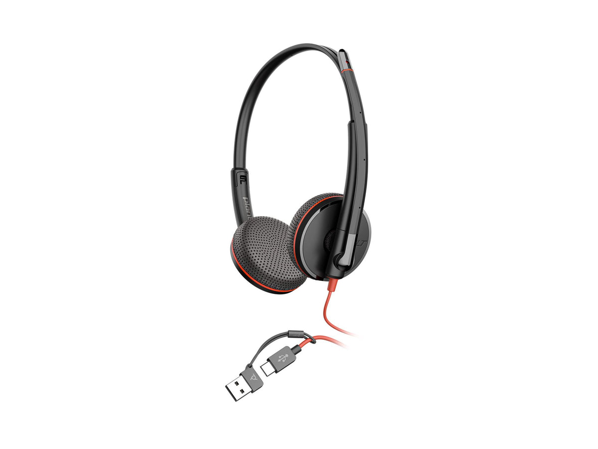 Poly BW 3225 USB-C HS+3.5mmP+USB-C/A