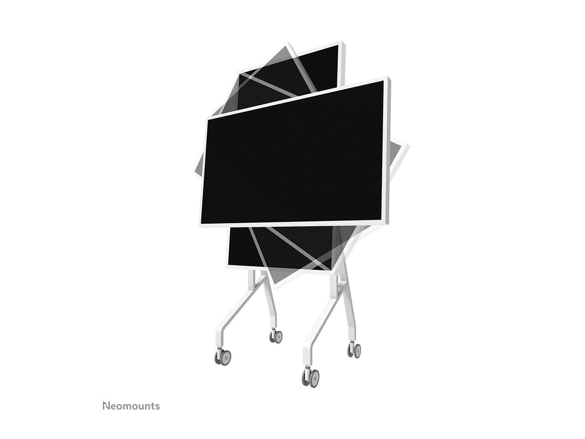 NEOMOUNTS MOVE Go Flip Rotational Mobile Floor Stand for Samsung Flip 55p - 65p fast install height adjustable
