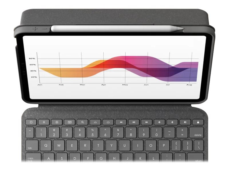 LOGITECH Folio Touch for iPad Air 4th generation - OXFORD GREY - FRA - CENTRAL