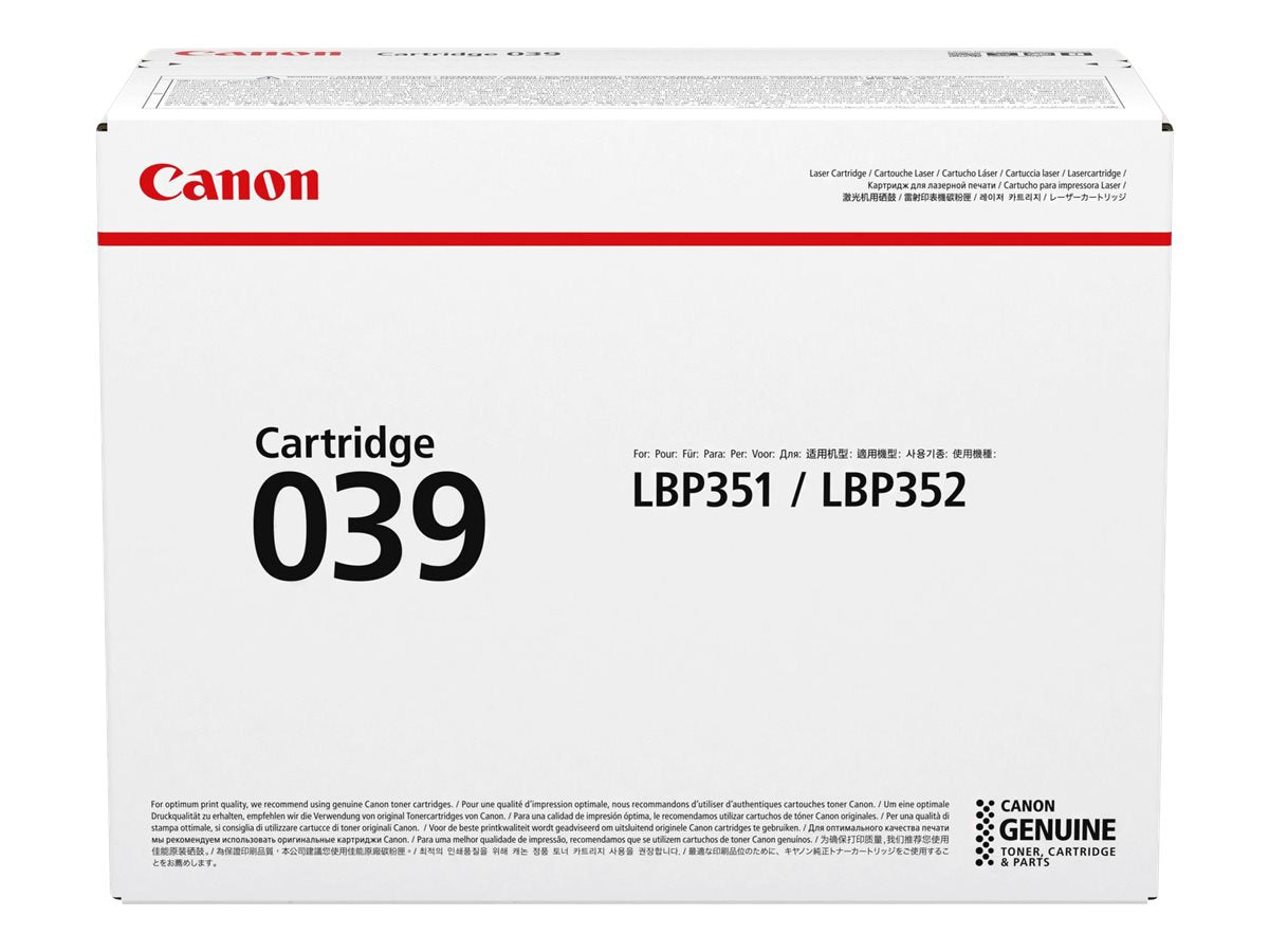 Toner/039 LBP Cartridge BK