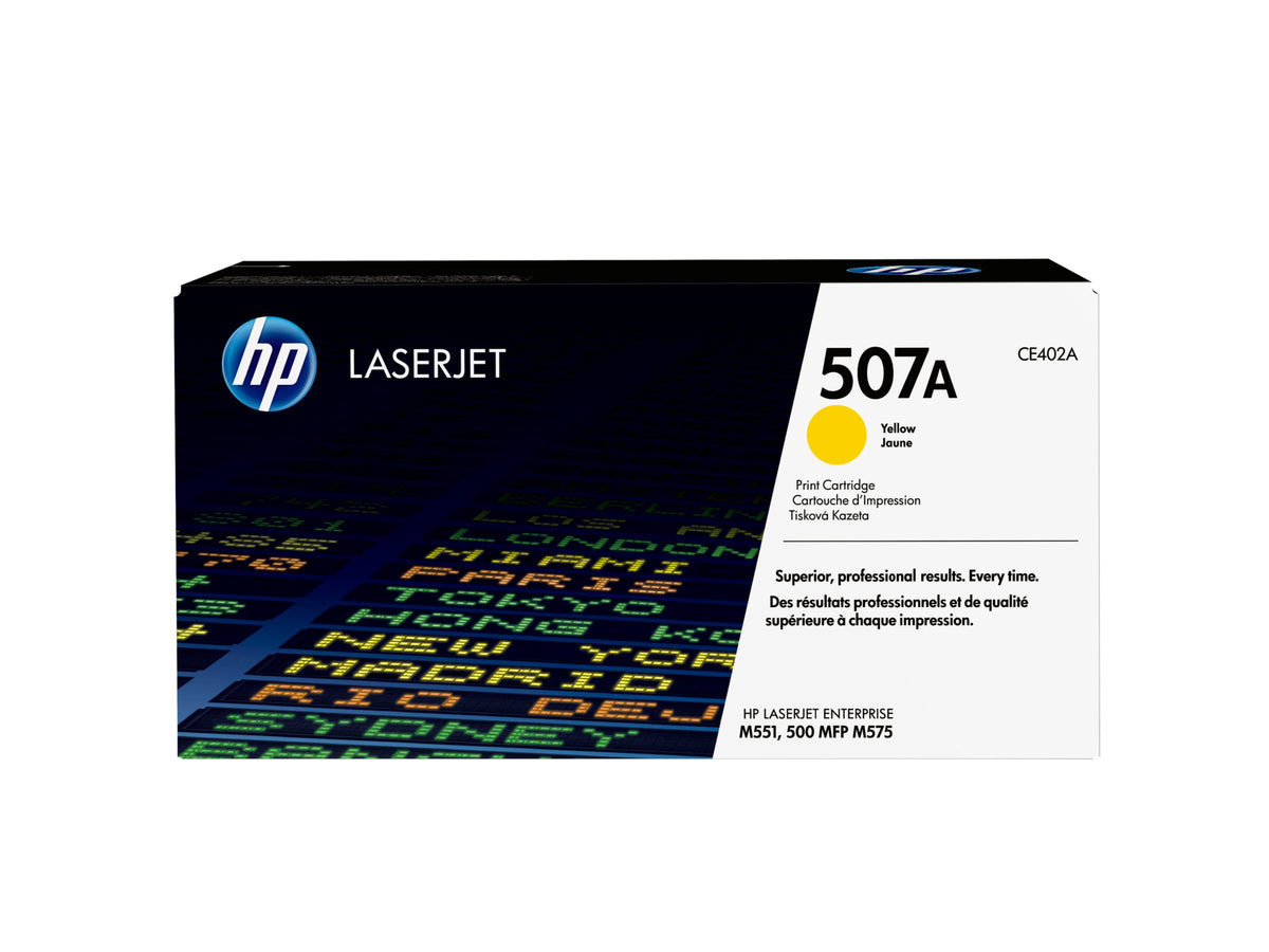 HP 507A original Toner cartridge CE402A yellow standard capacity 6.000 pages 1-pack