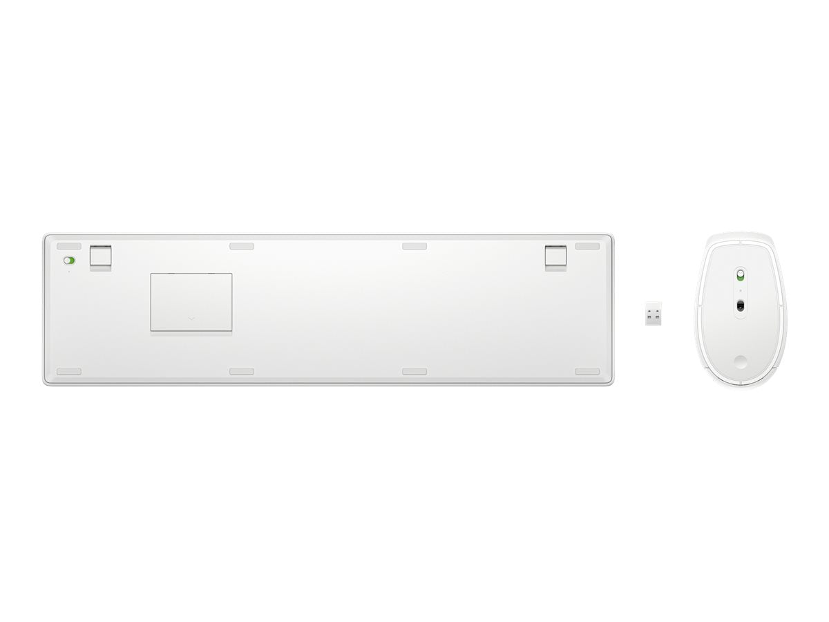 HP 650 Wireless Keyboard and Mouse Combo White