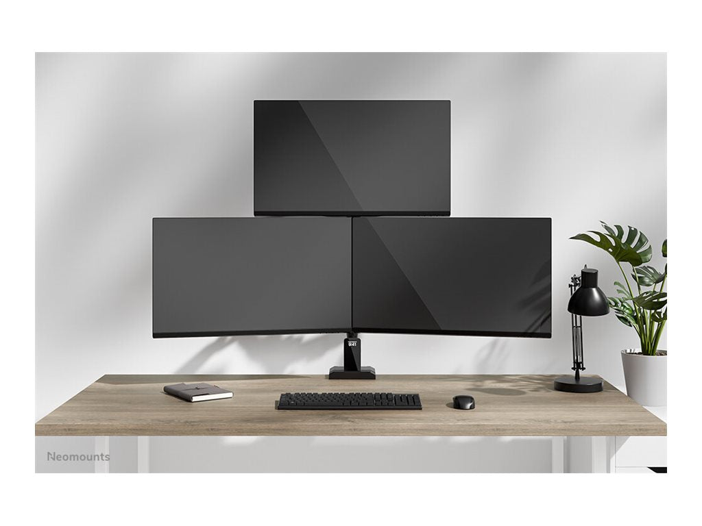 Neomounts DS60-600BL2-1 Triple monitor a