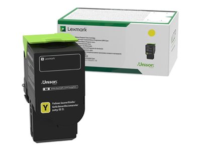 LEXMARK 78C2XY0 Cartouche Jaune Programme de retour de 5K